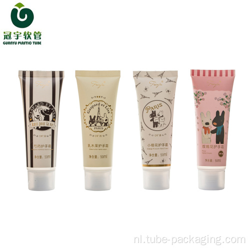 50 ml cosmetische plastic tube voor handcrème verpakking